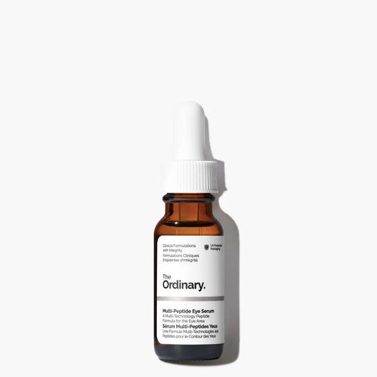 The Ordinary Multi-Peptide Eye Serum advanced clinical treatment for dark circles, puffiness, and crow's feet - Official US Edition.
