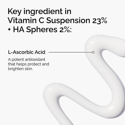 The Ordinary Vitamin C Suspension 23% + HA Spheres 2% - High-Strength Brightening Treatment | theordinaryusa.co