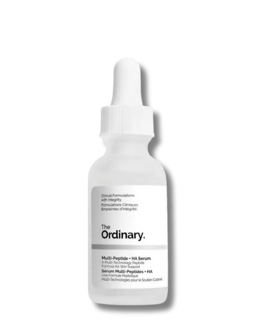 The Ordinary Multi-Peptide + HA Serum universal age-support and hydration treatment for wrinkles and firmness - Official US Edition.