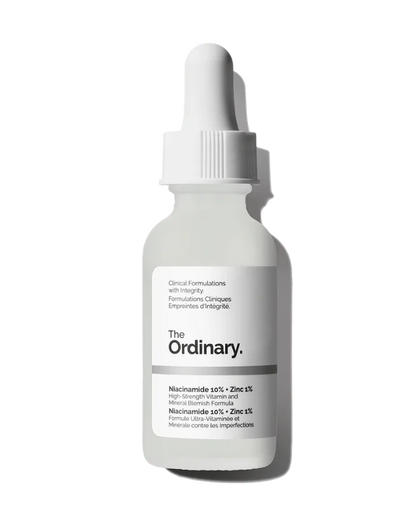 The Ordinary Niacinamide 10% + Zinc 1% advanced blemish and sebum control serum for oily and combination skin - Official US Edition.