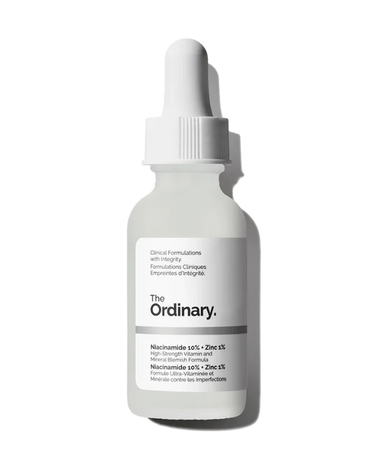 The Ordinary Niacinamide 10% + Zinc 1% advanced blemish and sebum control serum for oily and combination skin - Official US Edition.