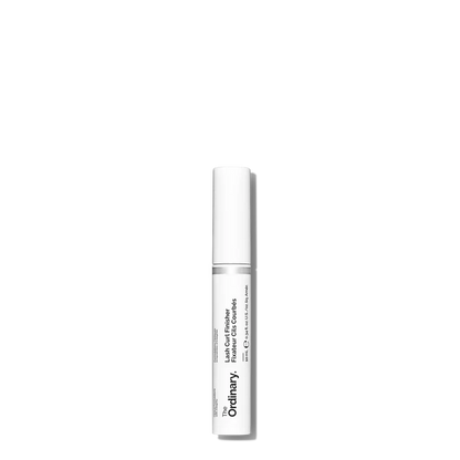 The Ordinary Lash Curl Finisher 5mL tube with precision wand for all-day lash lift, hold, and conditioning - Official US Edition.