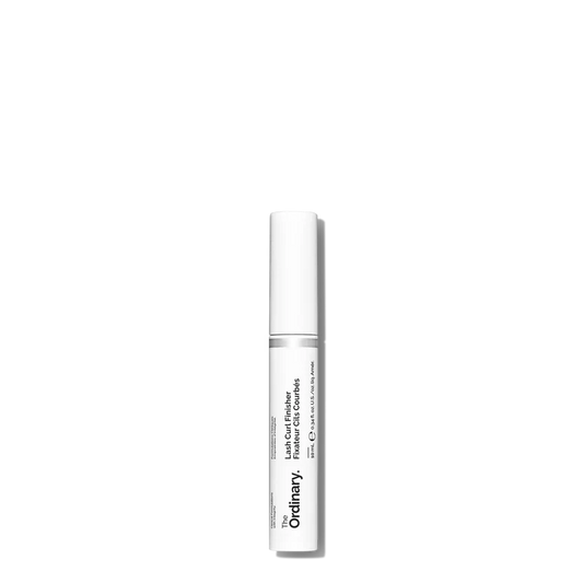 The Ordinary Lash Curl Finisher 5mL tube with precision wand for all-day lash lift, hold, and conditioning - Official US Edition.