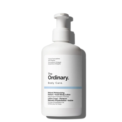 The Ordinary Natural Moisturizing Factors + Inulin Body Lotion lightweight prebiotic total-body hydrator with amino acids and lipids - Official US Edition.