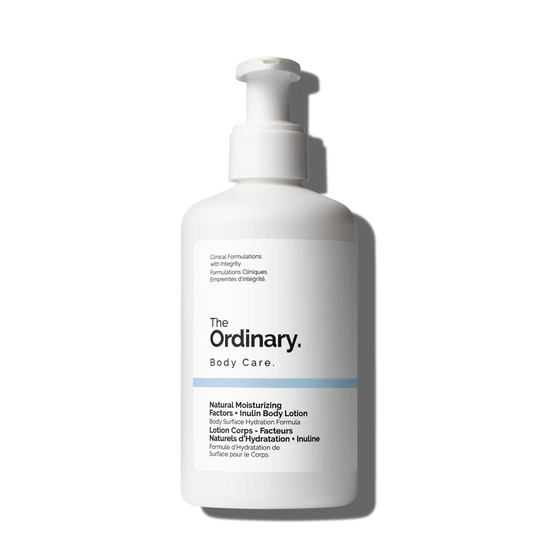 The Ordinary Natural Moisturizing Factors + Inulin Body Lotion lightweight prebiotic total-body hydrator with amino acids and lipids - Official US Edition.