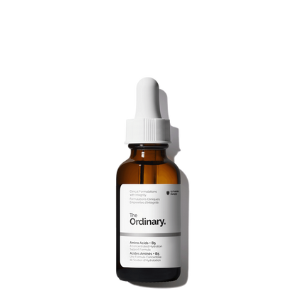 The Ordinary Amino Acids + B5 30ml bottle for ultra-thin hydration, barrier support and skin softening - Official US Edition.