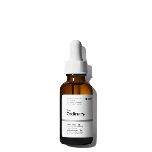 The Ordinary Amino Acids + B5 30ml bottle for ultra-thin hydration, barrier support and skin softening - Official US Edition.